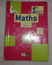 Livre scolaire maths d'occasion  Bosc-le-Hard