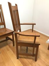 amish oak table chairs for sale  Fairfax