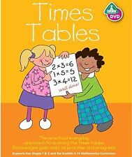 Times tables dvd for sale  UK