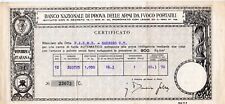 Certificato banco prova usato  Italia