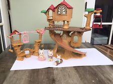 Sylvanian Families Adventure Treehouse With Baby Rope Walk Bundle for sale  Shipping to South Africa