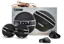 DS18 2" Car Audio Tweeters Built in Crossovers 400-Watt Ferrite Pair Silver TX1S for sale  Shipping to South Africa