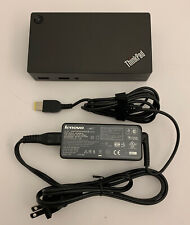 Estación de acoplamiento ultra Lenovo ThinkPad DK1523 DisplayLink USB 3.0 con adaptador de CA segunda mano  Embacar hacia Argentina