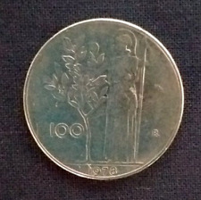 100 lire 1978 usato  Italia