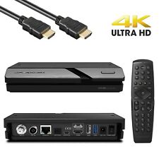 Dreambox One 4K UHD BT Edition E2 Linux doppio ricevitore DVB-S2X MIS DVB-C/T2 usato  Spedire a Italy