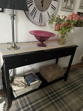 black gloss console table for sale  NELSON