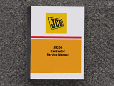 Usado, Escavadeira JCB JS200 manual de serviço de reparo comprar usado  Enviando para Brazil