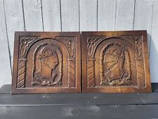 Pair decorative oak for sale  WHITSTABLE