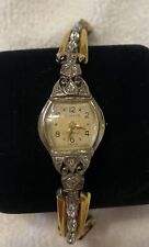 Usado, Relógio suíço Clinton feminino 17 joias 30’s-40’s 0,025 conteúdo dourado comprar usado  Enviando para Brazil