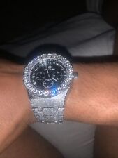 iced out watch men, used for sale  Shipping to South Africa