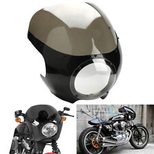 Smoke motorcycle headlight for sale  Shipping to Ireland