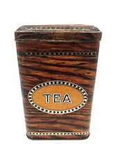 Vintage tea tin for sale  Shipping to Ireland