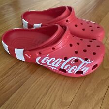 Tamancos Crocs Classic Coca Cola - Nunca usados masculinos 8 femininos 10 comprar usado  Enviando para Brazil