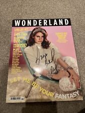 RARE Lana Del Rey Wonderland Magazine Nov/Dec 2011 Signed Manchester segunda mano  Embacar hacia Mexico