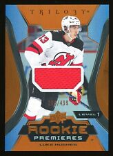 2023-24 Upper Deck Trilogy Rookie Premieres Jersey /499 Luke Hughes Devils JEH11 for sale  Shipping to South Africa