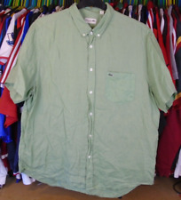 Lacoste green linen for sale  LEICESTER