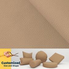 Used, Pb031Cushion Cover*Nude Tan*Faux Leather synthetic Litchi Skin Box Sofa Seat for sale  Shipping to South Africa