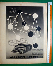 Pubblicità 1940 olivetti usato  Russi