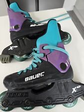 Bauer roller blades for sale  GREENFORD