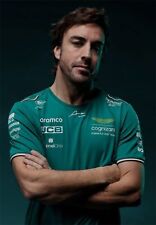 🏎️🔴 Camiseta Aston Martin F1 🚀 Fernando Alonso 🏁 ¡Envío desde España! 😍 comprar usado  Enviando para Brazil