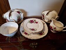 Vintage Colclough Rose Bone China Tea Set for sale  Shipping to South Africa