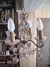 Murano lustre pampilles d'occasion  Recquignies