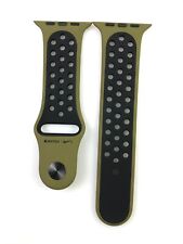 Original OEM Apple Watch Nike pulseira esportiva 42mm 44mm 45MM 49MM Olive Flak/preto SM comprar usado  Enviando para Brazil