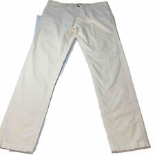 Cuisse de Grenouille Paris IVORY PANTS BUTTON FLY Chino Cream COTTON MENS SZ 34 for sale  Shipping to South Africa