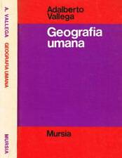 Manuale geografia umana. usato  Italia