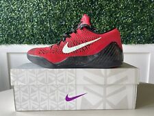 Tênis de basquete masculino Nike Kobe IX 9 Elite baixo vermelho universitário preto tamanho 11 baixo, usado comprar usado  Enviando para Brazil