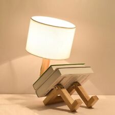 Wooden robot lamp d'occasion  Chelles