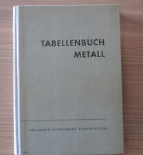 Maschinenbau tabellenbuch meta gebraucht kaufen  Rudolstadt