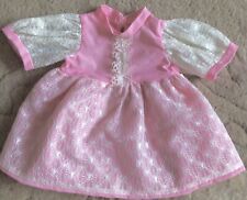 Lovely Pink & White Faerie Glen Dress For A 16”-18” Doll In Good Clean Condition for sale  DEVIZES