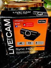Creative Live! Chamadas de vídeo HD para bate-papo por câmera modelo VF0700 HD 720p, usado comprar usado  Enviando para Brazil