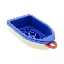 1x Lego Duplo Boat B-Stock Worn Blue White Rowing Boat 2626 9162 4677c02 for sale  Shipping to South Africa