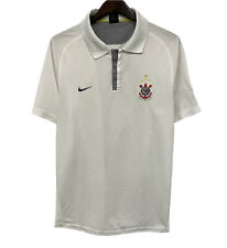 Camisa polo masculina vintage Nike Dri-Fit SC Corinthians tamanho G traseira Swoosh futebol comprar usado  Enviando para Brazil