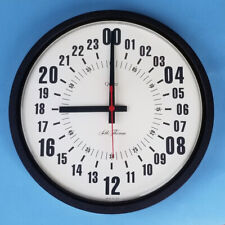 Vintage Seth Thomas Quartz 24 Hour Manager Wall Clock 0708 General Time Corp for sale  Shipping to South Africa