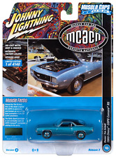 1969 Chevrolet COPO RS Camaro MCACN Azure Turquesa com Teto Preto Plano Johnny Lig comprar usado  Enviando para Brazil