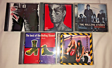Lote de 5 CDs The Rolling Stones dedos adesivos tatuagem listrada você sem segurança MELHOR, usado comprar usado  Enviando para Brazil