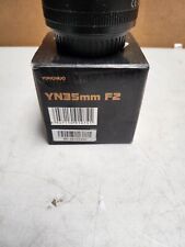 Yongnuo 35mm lens for sale  Ontario