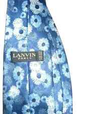 Cravatta lanvin blu usato  Roma