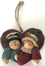 Snowman couple ornament for sale  Indianola