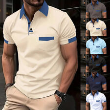 Men button blouse for sale  UK