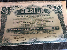 Vintage share certificate for sale  SOUTHAMPTON
