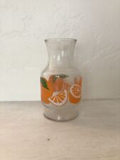 Vintage glass orange for sale  Los Angeles
