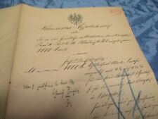 Historisches dokument septembe gebraucht kaufen  Isernhagen