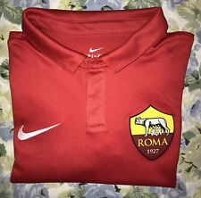 as Roma maglia t-shirt polo nike ragazzo rossa tg L segunda mano  Embacar hacia Argentina