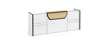 Reception counter white for sale  Shipping to Ireland