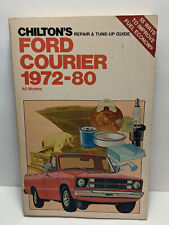 Guia de reparo e ajuste Chilton Ford Courier 1972-80 todos os modelos comprar usado  Enviando para Brazil
