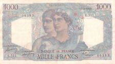 Banque 1000 francs for sale  LEICESTER